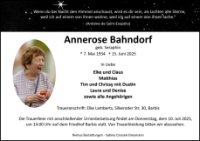 eine Anzeige