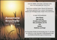 eine Anzeige
