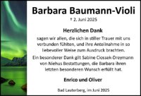 eine Anzeige
