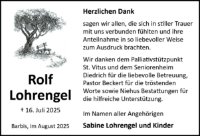 eine Anzeige