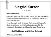 eine Anzeige
